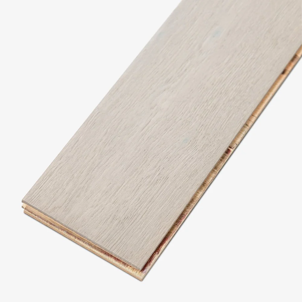 Pebble Grey Oak - 13mm Brushed Matt Lacquered Engineered Real Wood Flooring (124571) - Image 7
